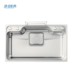 B-Gem - AMC - CHẬU 1 HỘC INOX 304 CÔNG NGHỆ LINEN