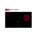 Bếp Điện Từ KAFF KF-IC79H NEW PLUS Malaysia – 3 Vùng Nấu, Inverter, IGBT Siemens