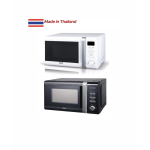 Lò Vi Sóng KAFF KF-AM825TW / AM825TB 25 Lít Made in Thailand – Kết Hợp Nướng, 8 Menu Tự Động, Rã Đông Thông Minh