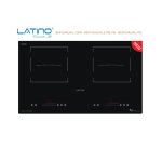 Bếp Từ Đôi Latino LT-I2D9066L Inverter – Kính Nano Đen Bóng, Viền Nhôm 4 Cạnh, 2500W, Nhập Khẩu Malaysia