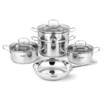 Bộ Nồi Inox 304 B-GEM BG-888 NEW – Bộ 8 Món Đáy 5 Lớp