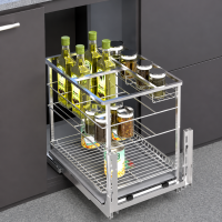 KỆ ĐỰNG GIA VỊ NAN VUÔNG INOX 304