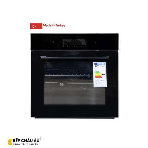 Lò Nướng Âm Tủ KAFF KF-T90S PLUS 69 Lít Thổ Nhĩ Kỳ – 10 Chức Năng, Nướng 3D, Xiên Quay, Cảm Ứng LED