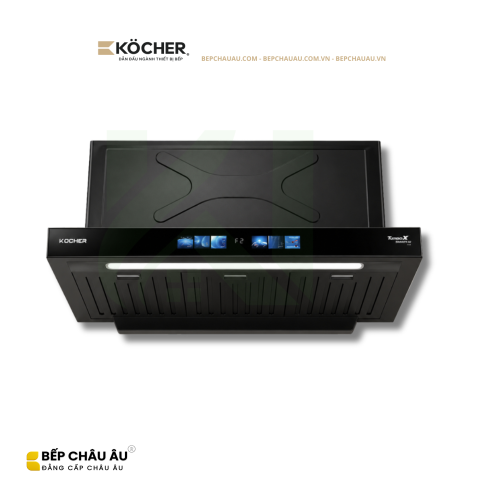 Máy Hút Mùi Âm Tủ Köcher TURBO X3D-350D 70cm – Smart 3D, Booster 1800m³/h, Cảm Ứng Vẫy Tay, Ultra Swing Siêu Êm