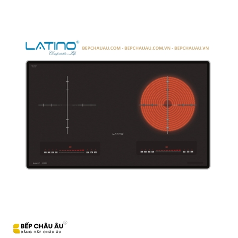 Bếp Điện Từ Latino LT-999MH Malaysia – 1 Từ 1 Hồng Ngoại, Kính Vitro Ceramic Sapphire, Inverter