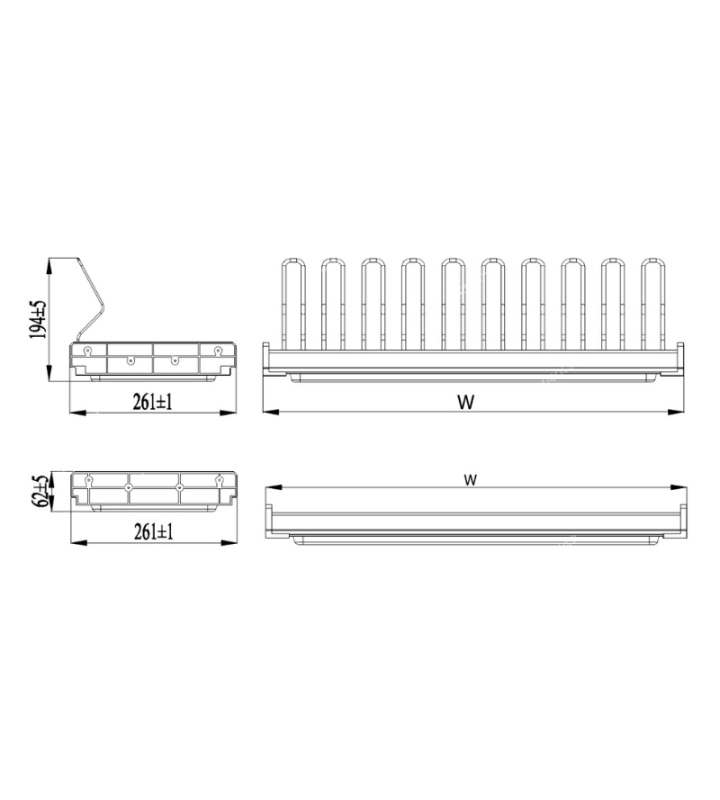 Giá Bát Cố Định Nan Oval EUROGOLD Inox SUS304 Cao Cấp 