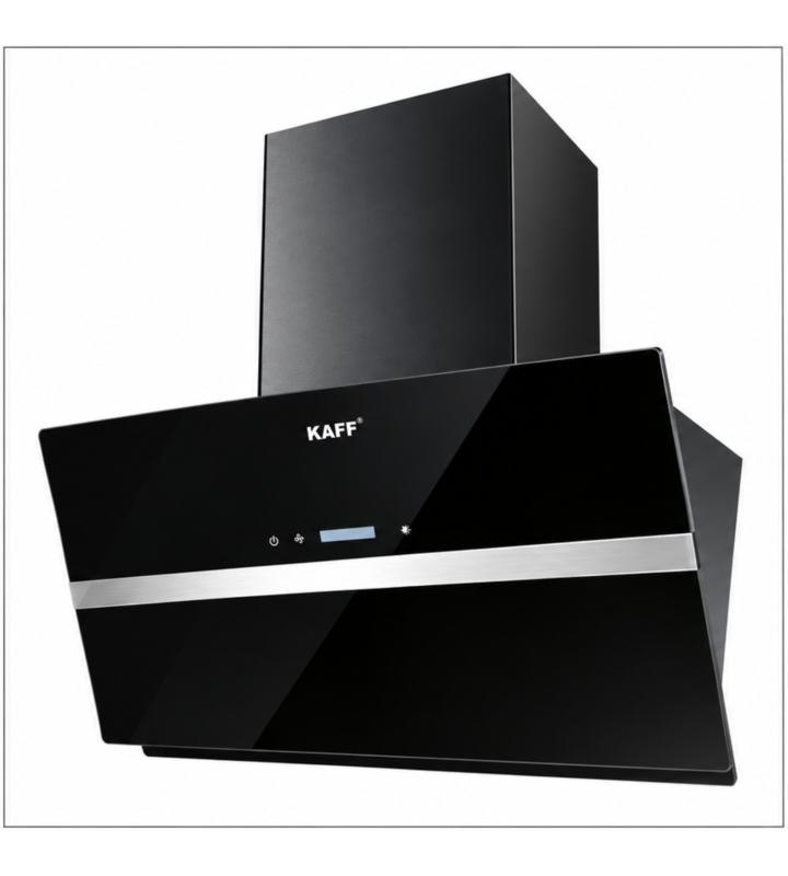 Máy Hút Mùi KAFF KF-LUX-AT70FH-BK / AT90FH-BK Tự Động Đóng Mở