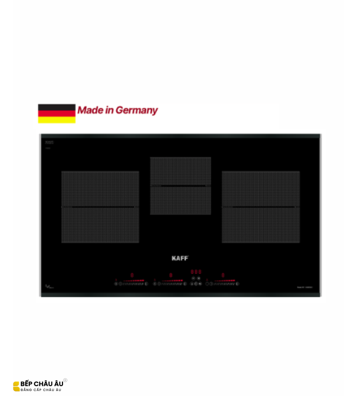 Bếp Từ 3 Vùng KAFF KF-IH6003II Made in Germany – Mặt Kính Schott Ceran, Linh Kiện EGO Đức