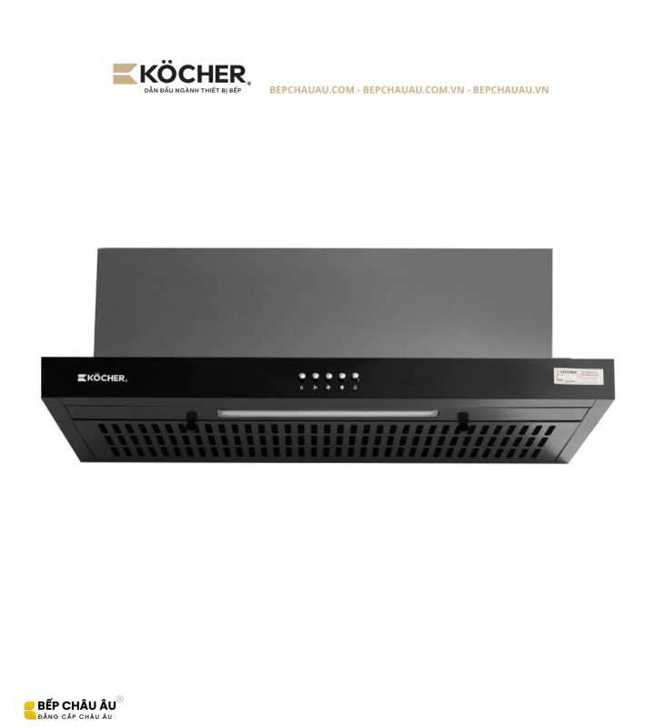 Máy Hút Mùi Kocher K-6370 Âm Tủ 70cm – Hút 900m³/h, Motor 120W, Siêu Êm 38dB, Made in Vietnam