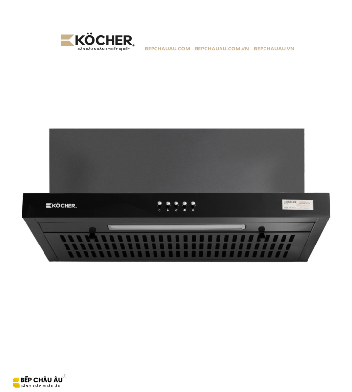 Máy Hút Mùi Kocher K-6160/K-6170 Âm Tủ 60cm/70cm – Motor 120W, Siêu Êm 38dBA, Made in Vietnam