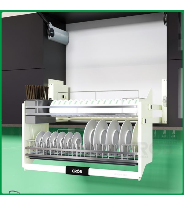 GIÁ BÁT NÂNG HẠ NAN DẸT INOX 304 GV304 ( C1.12 )